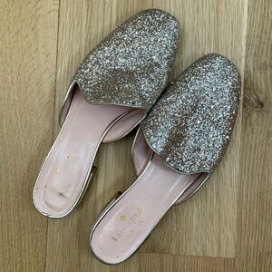 Kate Spade Sparkling Glitter Slides